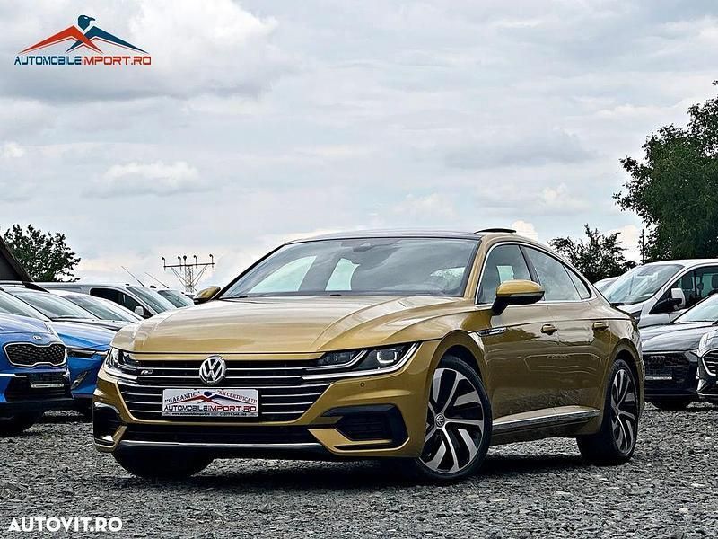 Galbeuriu Utilizat 2020 VW Arteon R-line Berlinǎ | 26.499 EUR (Scump) - Imagine 1/4