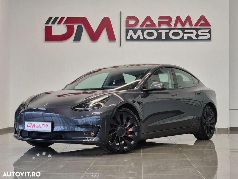 Culoaregri Utilizat 2021 Tesla Model 3 Performance Berlinǎ | 31.390 EUR (Preț OK) - Imagine 1/4