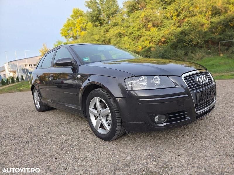 Culoaregri Utilizat 2008 Audi A3 Sportback Ambition Hatchback | 3.600 EUR (Preț OK) - Imagine 1/4