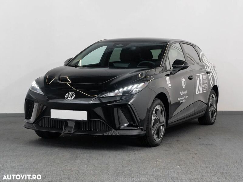 Negru Utilizat 2023 MG MG4 EV Hatchback | 35.900 EUR - Imagine 1/4
