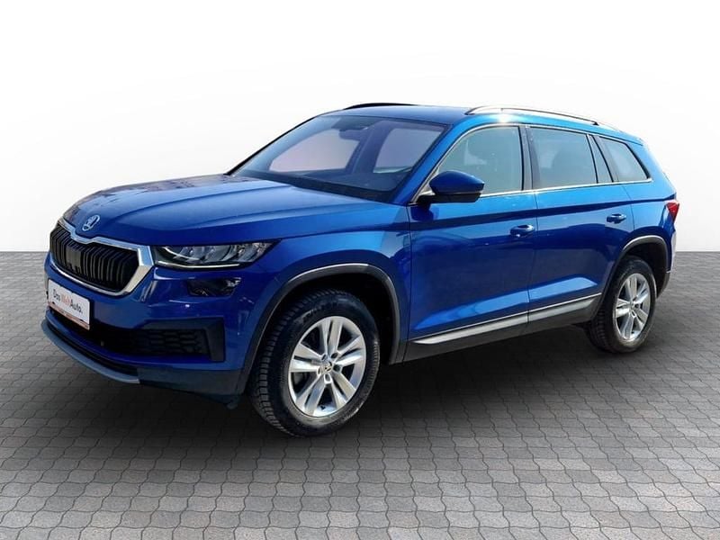 Second-hand Skoda Kodiaq Ambition 150 CP (110 kW) 2022 Albastru mediu  normal SUV