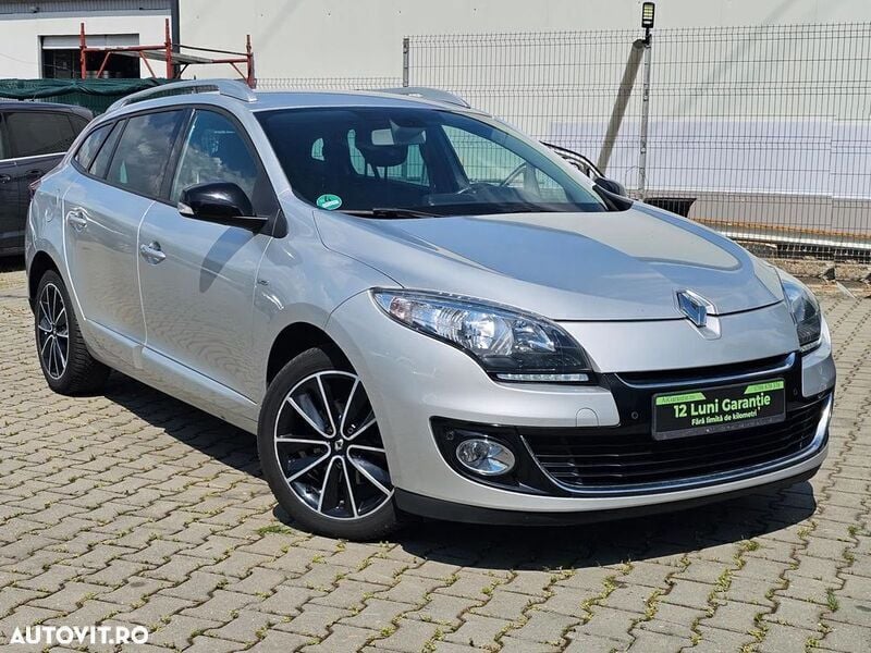 Argint Utilizat 2013 Renault Mégane GrandTour Bose Edition Break | 5.500 EUR (Preț OK) - Imagine 1/4