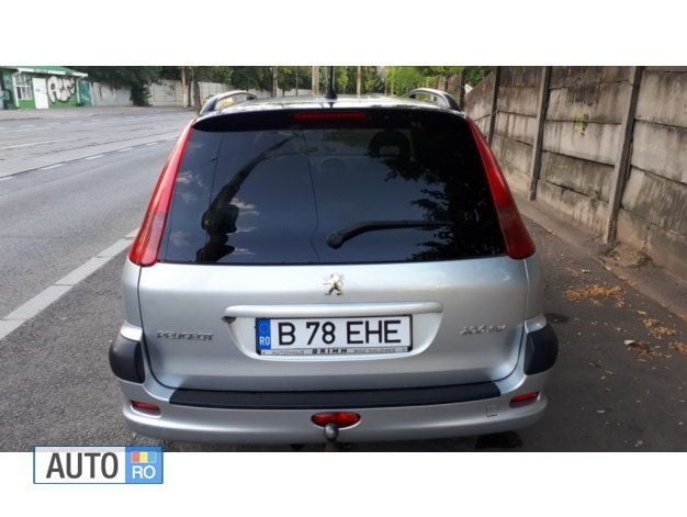 Second-hand Peugeot 206 75 CP (55 kW) 2004 Argintiu Break