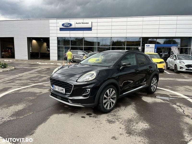 Negru Utilizat 2020 Ford Puma SUV | 12.500 EUR (Puțin scump) - Imagine 1/4