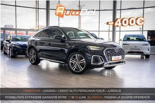 Second-hand Audi Q5 Sportback 367 CP (269 kW) 2021 Negru SUV