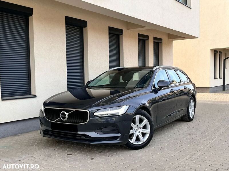 Gri Utilizat 2018 Volvo V90 Break | 13.990 EUR - Imagine 1/4