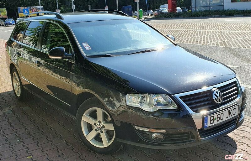 Negru Utilizat 2010 VW Passat Break | 5.400 EUR (Preț OK) - Imagine 1/4