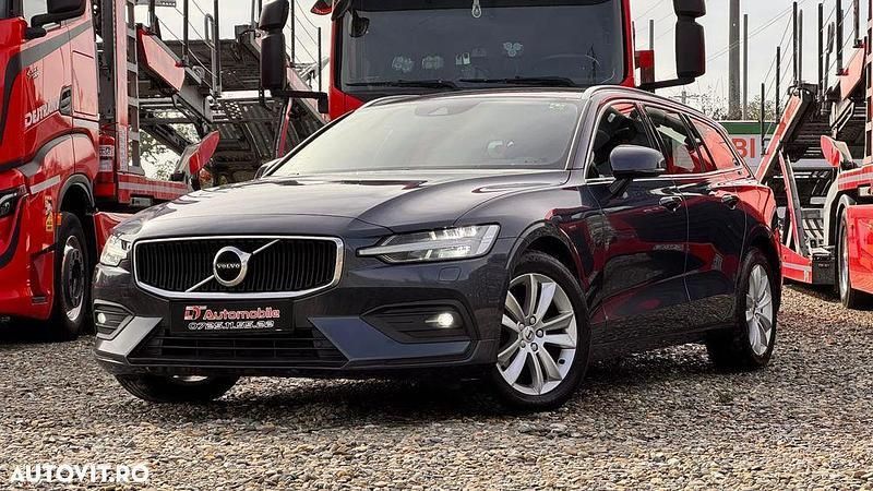 Albastru Utilizat 2021 Volvo V60 Ultimate Break | 17.184 EUR (Preț bun) - Imagine 1/4
