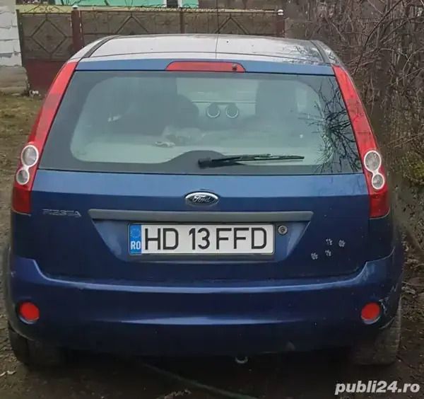 Albastru Utilizat 2006 Ford Fiesta Hatchback | 1.500 EUR (Preț OK) - Imagine 1/4