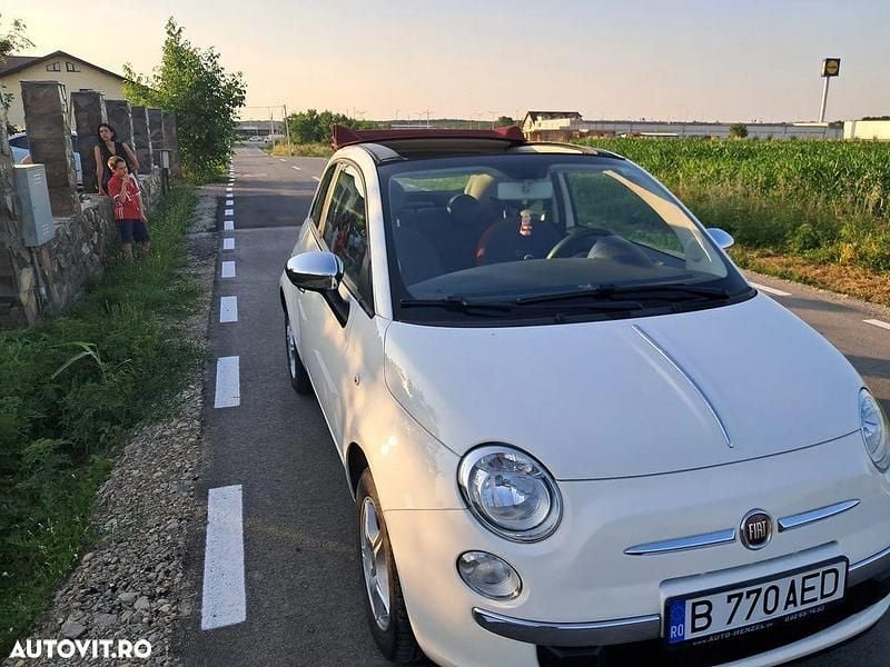 Culoarealb Utilizat 2014 Fiat 500 Cabrio | 5.200 EUR (Super Preț) - Imagine 1/4