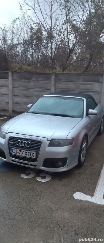 Argintiu Utilizat 2004 Audi A4 Sport Cabrio | 3.950 EUR - Imagine 1/4