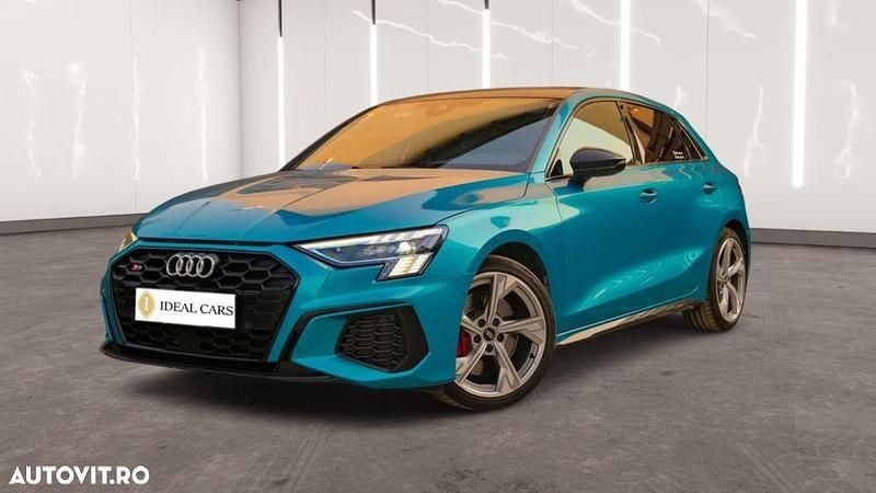 Culoarealbastru Utilizat 2022 Audi S3 Hatchback | 40.535 EUR - Imagine 1/4