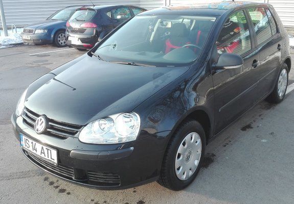 Negru Utilizat 2008 VW Golf V Hatchback | 5.555 EUR (Scump) - Imagine 1/4