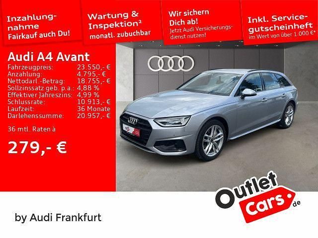 Utilizat 2021 Audi A4 Advanced Break | 25.826 EUR (Puțin scump) - Imagine 1/1