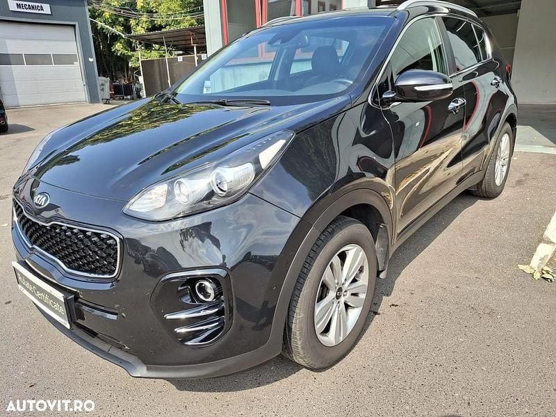 Second-hand Kia Sportage Style 132 CP (97 kW) 2017 Negru SUV