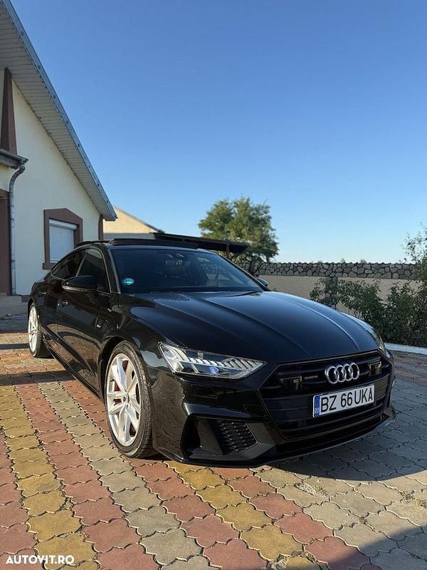 Culoarenegru Utilizat 2020 Audi A7 Hatchback | 37.000 EUR (Preț OK) - Imagine 1/4