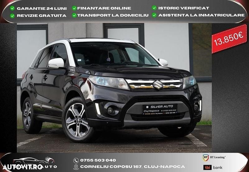 Culoarenegru Utilizat 2017 Suzuki Vitara SUV | 13.850 EUR (Preț OK) - Imagine 1/4