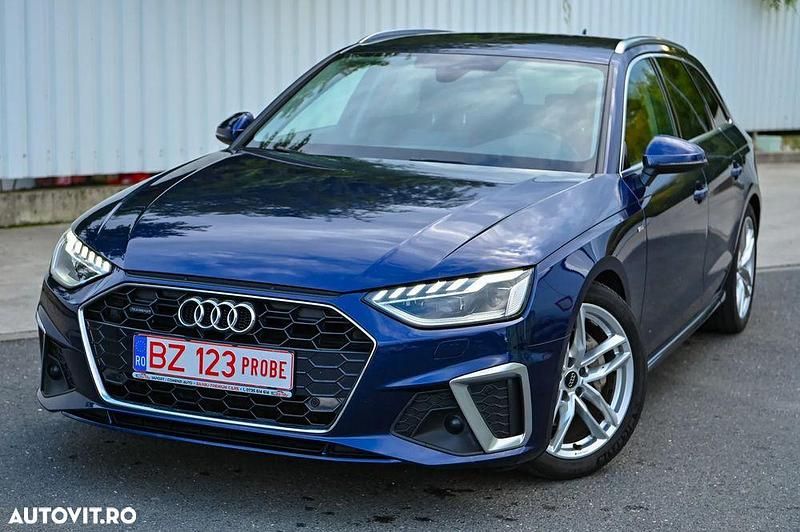 Second-hand Audi A4 S-Line 190 CP (139 kW) 2020 Culoarealbastru Break