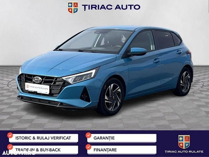 Culoarealbastru Utilizat 2021 Hyundai i20 | 12.400 EUR (Preț OK) - Imagine 1/4