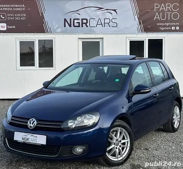 Second-hand VW Golf VI Highline 160 CP (117 kW) 2012 Albastru Hatchback