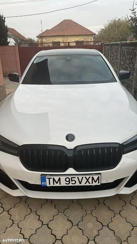 Culoarealb Utilizat 2021 BMW 530 Berlinǎ | 35.800 EUR (Super Preț) - Imagine 1/4