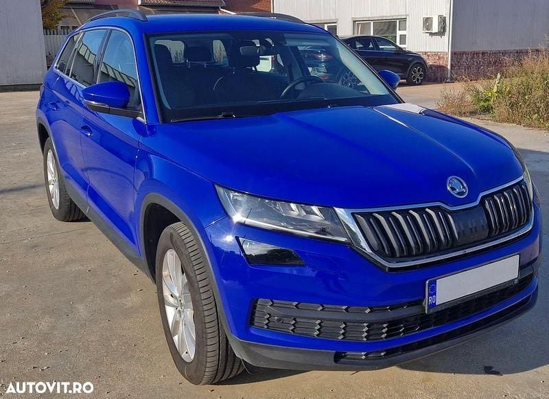 Culoarealbastru Utilizat 2019 Skoda Kodiaq Style SUV | 20.000 EUR (Preț OK) - Imagine 1/4