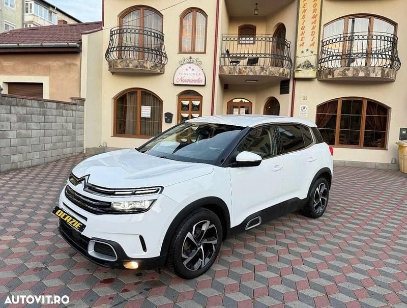 Culoarealb Utilizat 2021 Citroën C5 Aircross SUV | 10.990 EUR (Super Preț) - Imagine 1/4