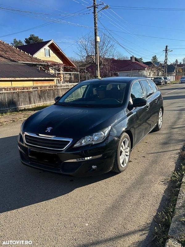 Second-hand Peugeot 308 Allure 120 CP (88 kW) 2015 Culoarenegru Break