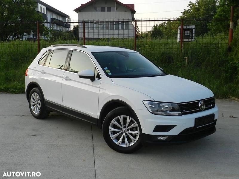 Second-hand VW Tiguan Highline 150 CP (110 kW) 2020 Culoarealb SUV