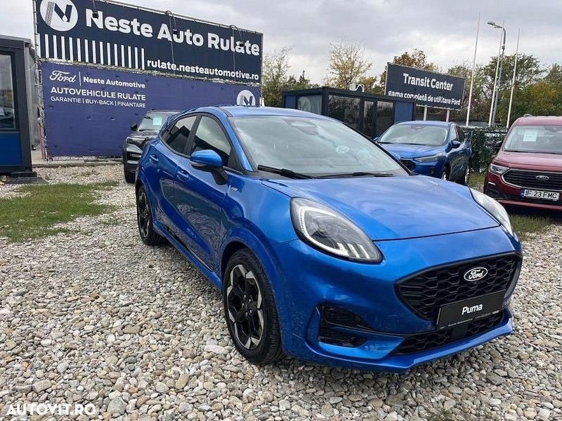 Culoarealbastru Utilizat 2024 Ford Puma Gen-E SUV | 23.898 EUR (Preț OK) - Imagine 1/4