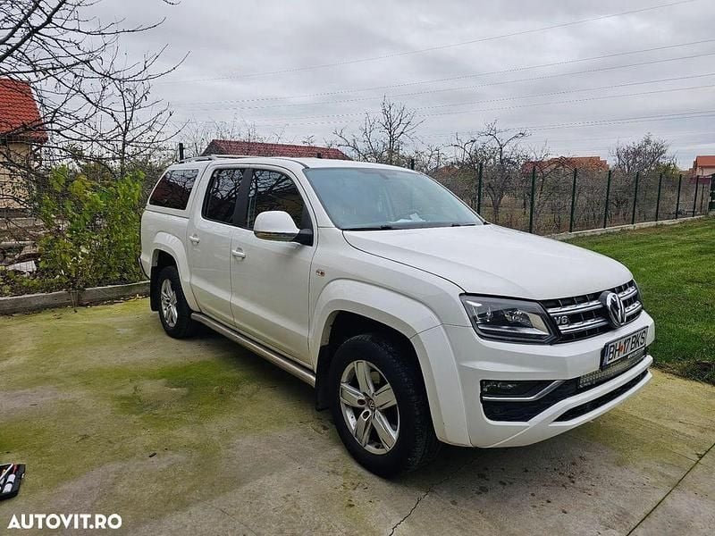 Second-hand VW Amarok Highline 258 CP (189 kW) 2019 Culoarealb Pickup