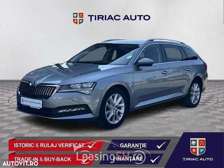 Gri Utilizat 2021 Skoda Superb Style Break | 23.500 EUR (Preț OK) - Imagine 1/4
