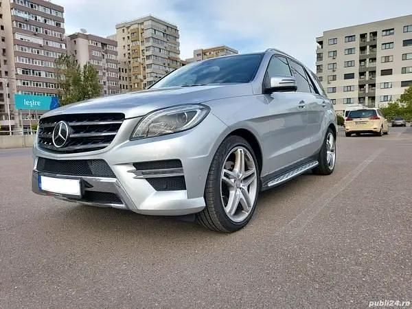 Argintiu Utilizat 2014 Mercedes ML350 SUV | 22.500 EUR (Preț OK) - Imagine 1/4