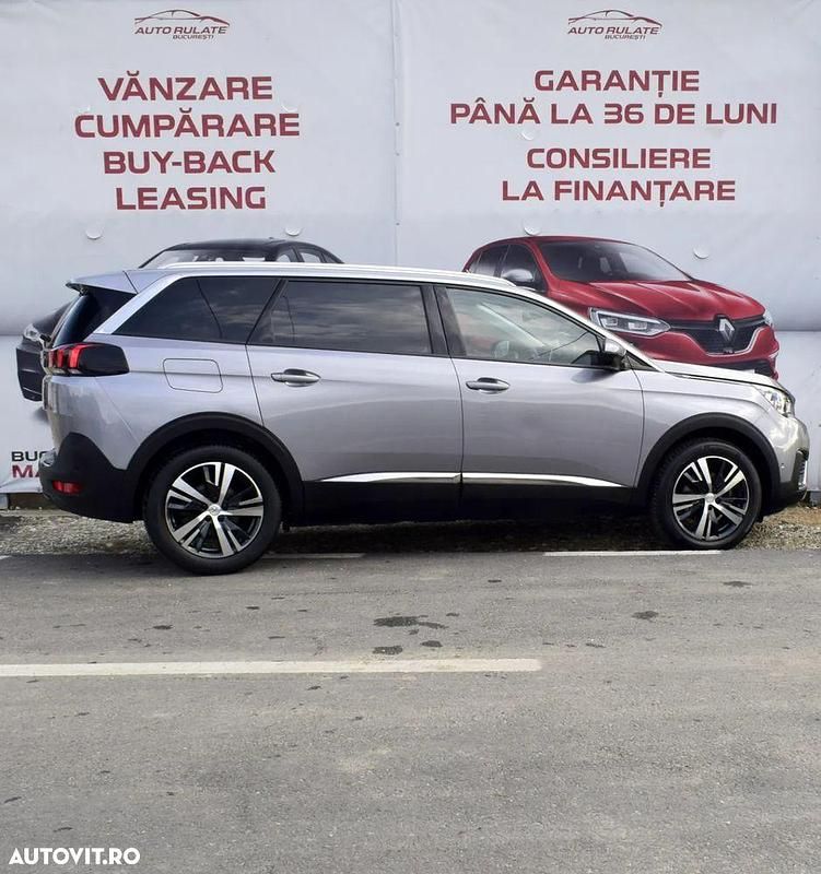 Second-hand Peugeot 5008 Allure 130 CP (95 kW) 2018 Culoareargint Monovolum