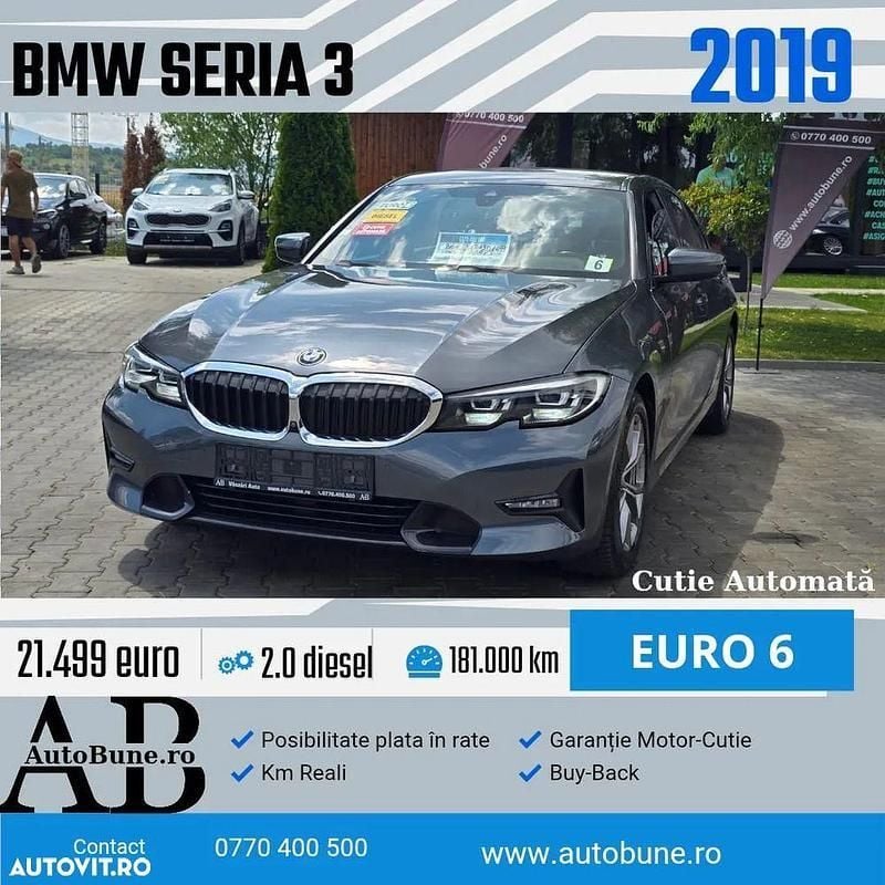 Gri Utilizat 2019 BMW 320 Luxury Line Berlinǎ | 21.499 EUR (Preț OK) - Imagine 1/4