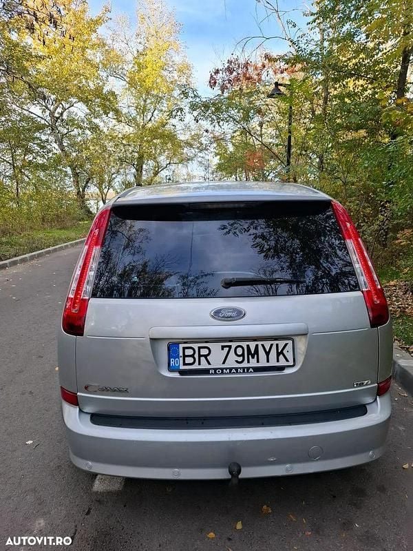 Second-hand Ford C-MAX Titanium 110 CP (80 kW) 2008 Culoareargint Monovolum