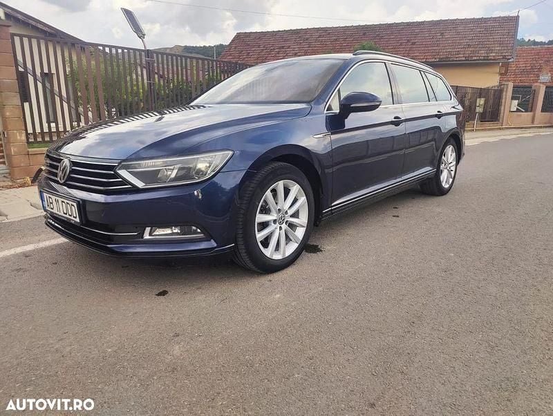 Culoarealbastru Utilizat 2015 VW Passat Comfortline Break | 11.450 EUR (Preț OK) - Imagine 1/4