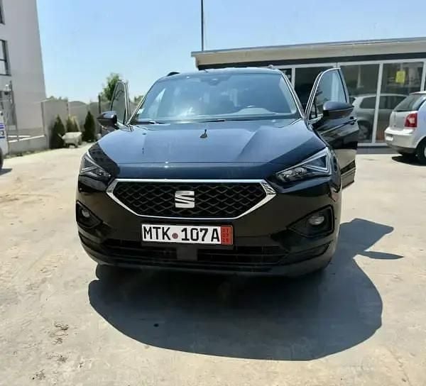 Negru Utilizat 2021 Seat Tarraco SUV | 18.500 EUR (Super Preț) - Imagine 1/4
