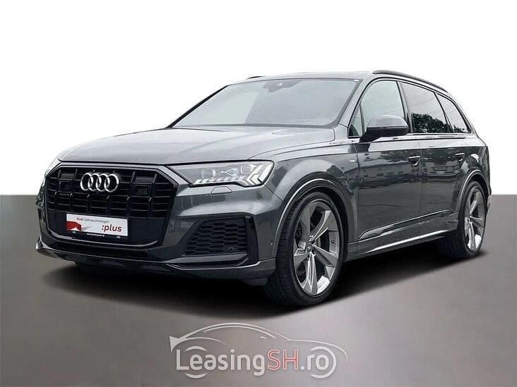 Gri Utilizat 2020 Audi Q7 S-Line SUV | 70.114 EUR - Imagine 1/4