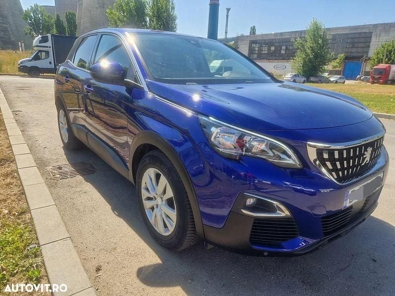 Culoarealbastru Utilizat 2019 Peugeot 3008 Active SUV | 11.900 EUR (Preț bun) - Imagine 1/4