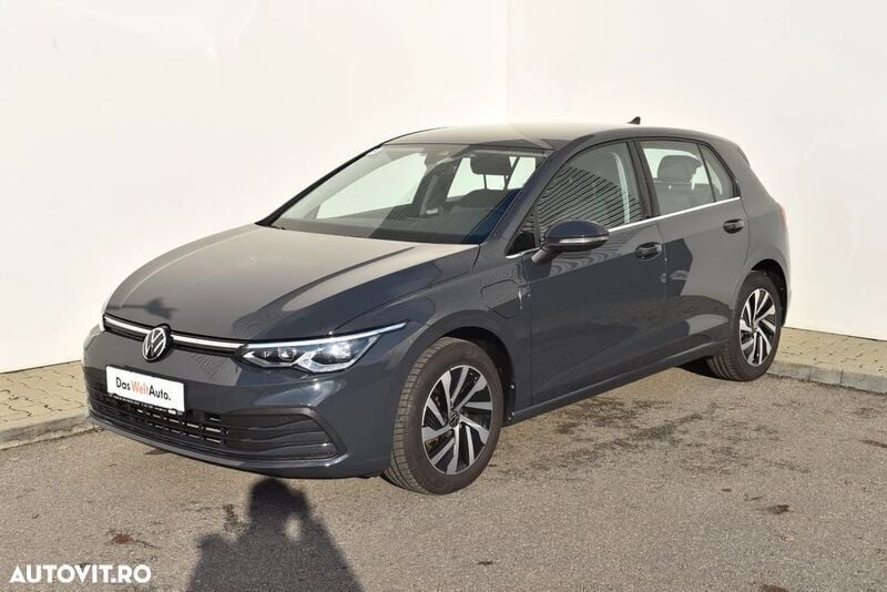 Gri Utilizat 2022 VW Golf VIII Style Hatchback | 22.500 EUR (Super Preț) - Imagine 1/4