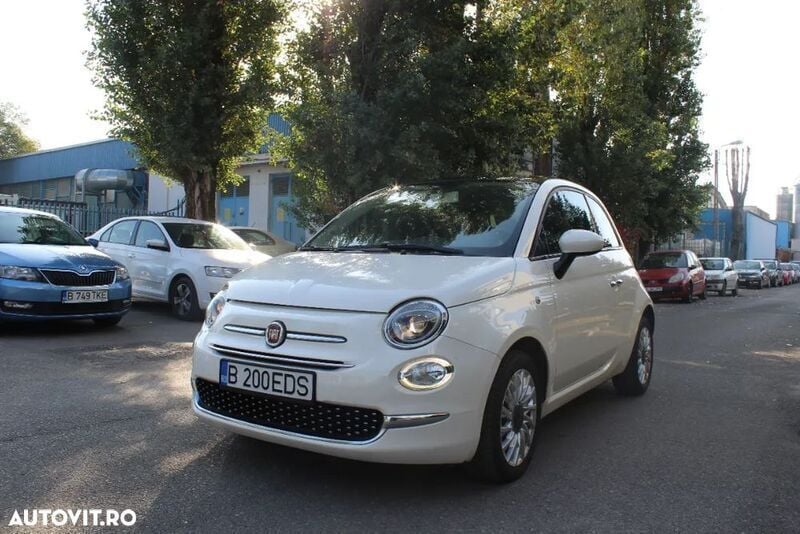 Alb Utilizat 2016 Fiat 500 Lounge Hatchback | 12.999 EUR - Imagine 1/4