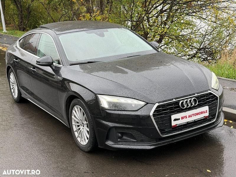 Culoarenegru Utilizat 2021 Audi A5 Advanced Hatchback | 23.499 EUR - Imagine 1/4