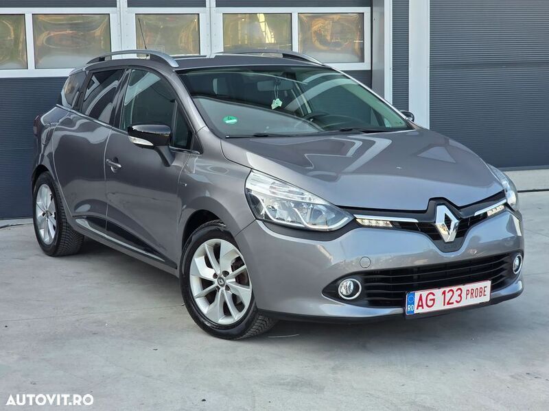 Gri Utilizat 2016 Renault Clio GrandTour LIMITED Break | 5.250 EUR (Preț bun) - Imagine 1/4