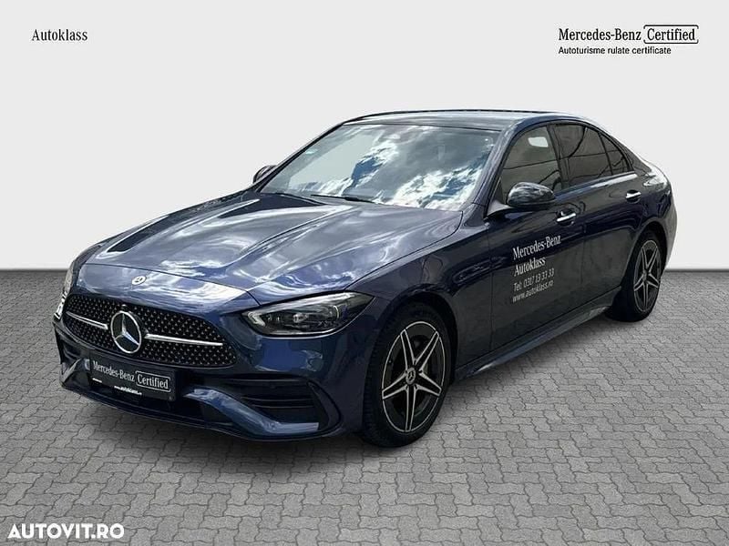 Albastru Utilizat 2025 Mercedes C300e Break | 72.439 EUR - Imagine 1/4