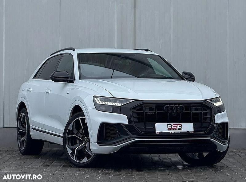 Culoarealb Utilizat 2020 Audi Q8 Comfort SUV | 56.991 EUR (Preț OK) - Imagine 1/4