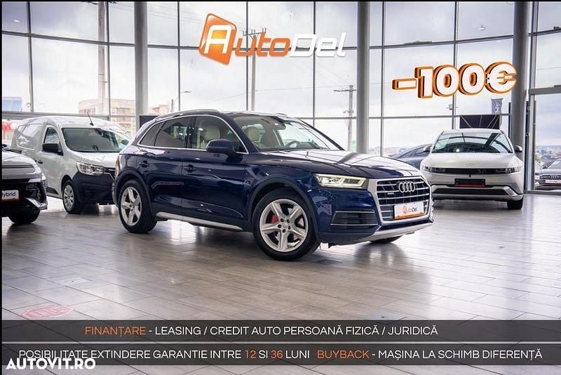 Culoarealbastru Utilizat 2018 Audi Q5 Design SUV | 23.990 EUR (Preț OK) - Imagine 1/4