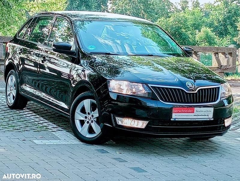 Negru Utilizat 2016 Skoda Rapid Cool Edition Break | 6.990 EUR (Preț bun) - Imagine 1/4