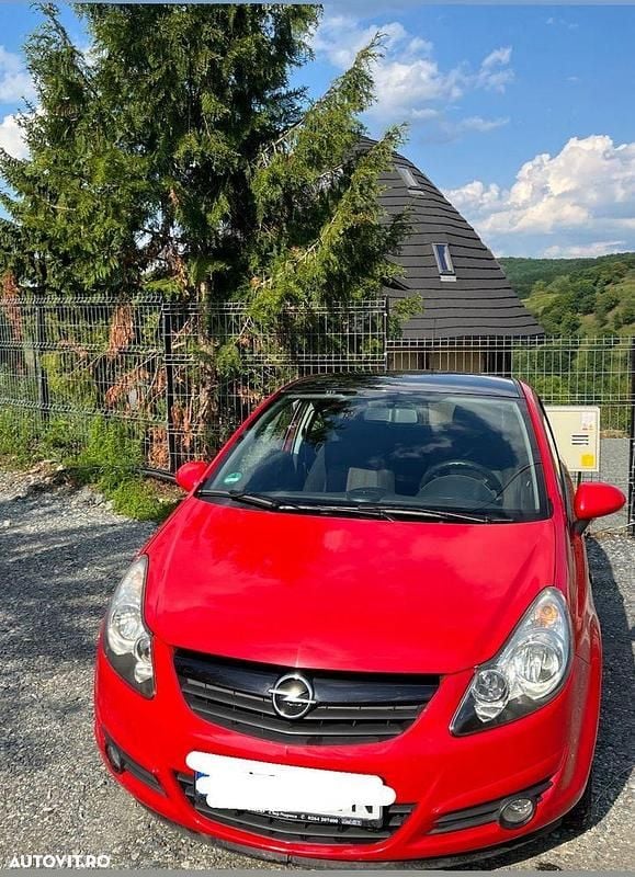 Rosu Utilizat 2010 Opel Corsa Hatchback | 3.350 EUR (Puțin scump) - Imagine 1/4