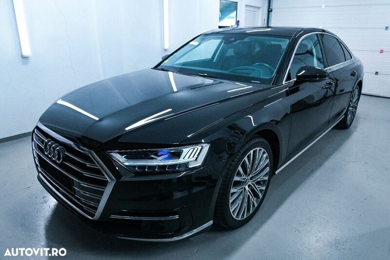 Negru Utilizat 2018 Audi A8 Berlinǎ | 44.900 EUR (Preț OK) - Imagine 1/4